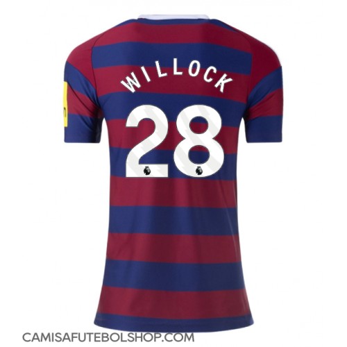 Camisa de time de futebol Newcastle United Joe Willock #28 Replicas 3º Equipamento Feminina 2024-25 Manga Curta